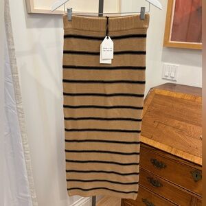 English Factory Reb Striped Skirt
